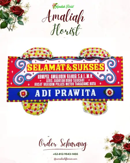 Papan Bunga Ucapan Selamat Jerowaru